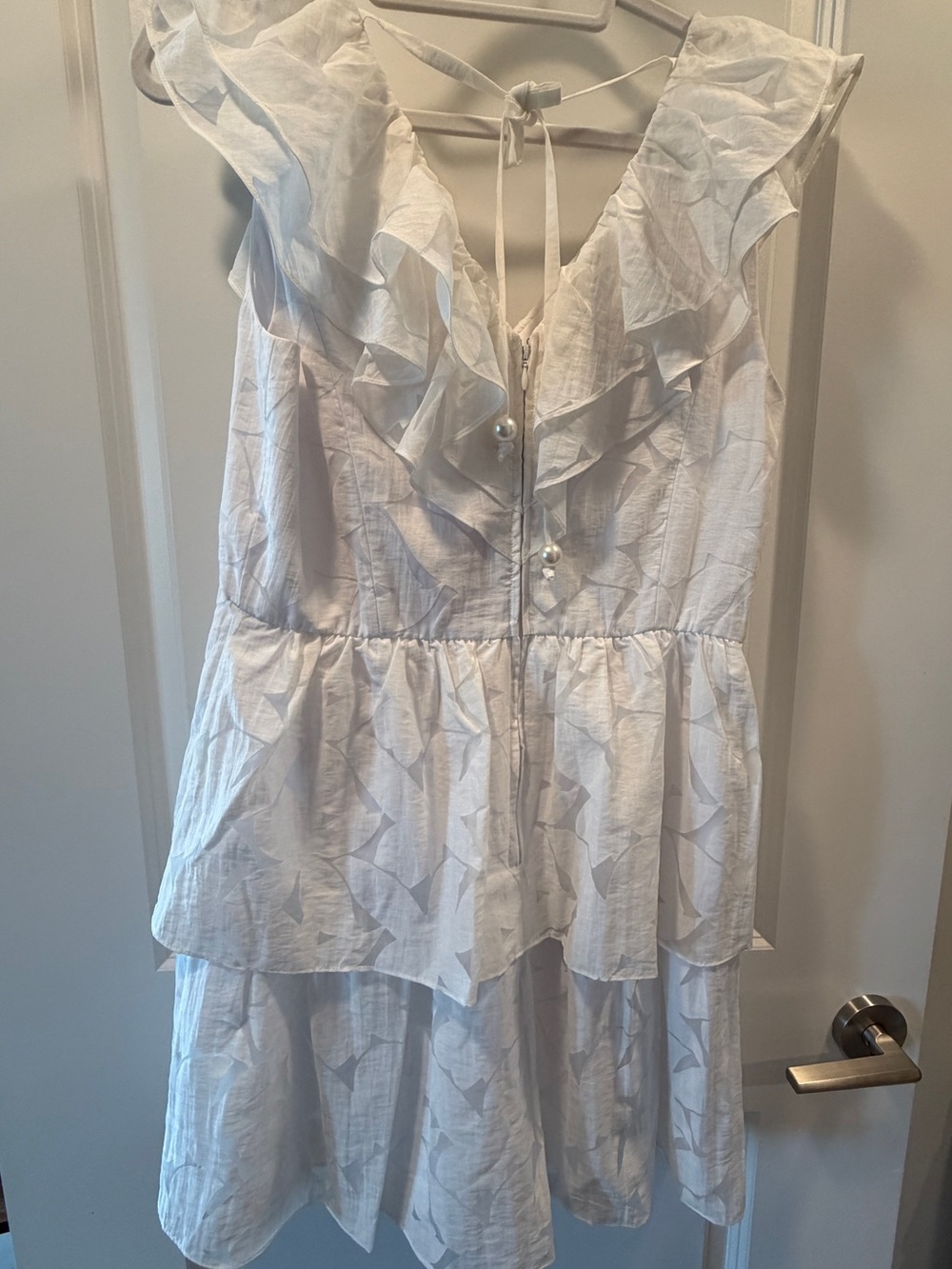 Lilly Pulitzer White Ritamarie Ruffle Mini Dress - Picture 5 of 6